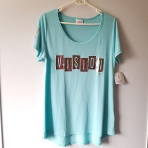 Lularoe Vision '17 Classic Tee NWT